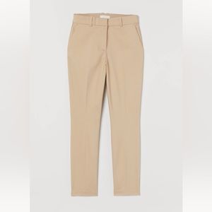 H&M Tan Ankle Length Trousers Size 2
